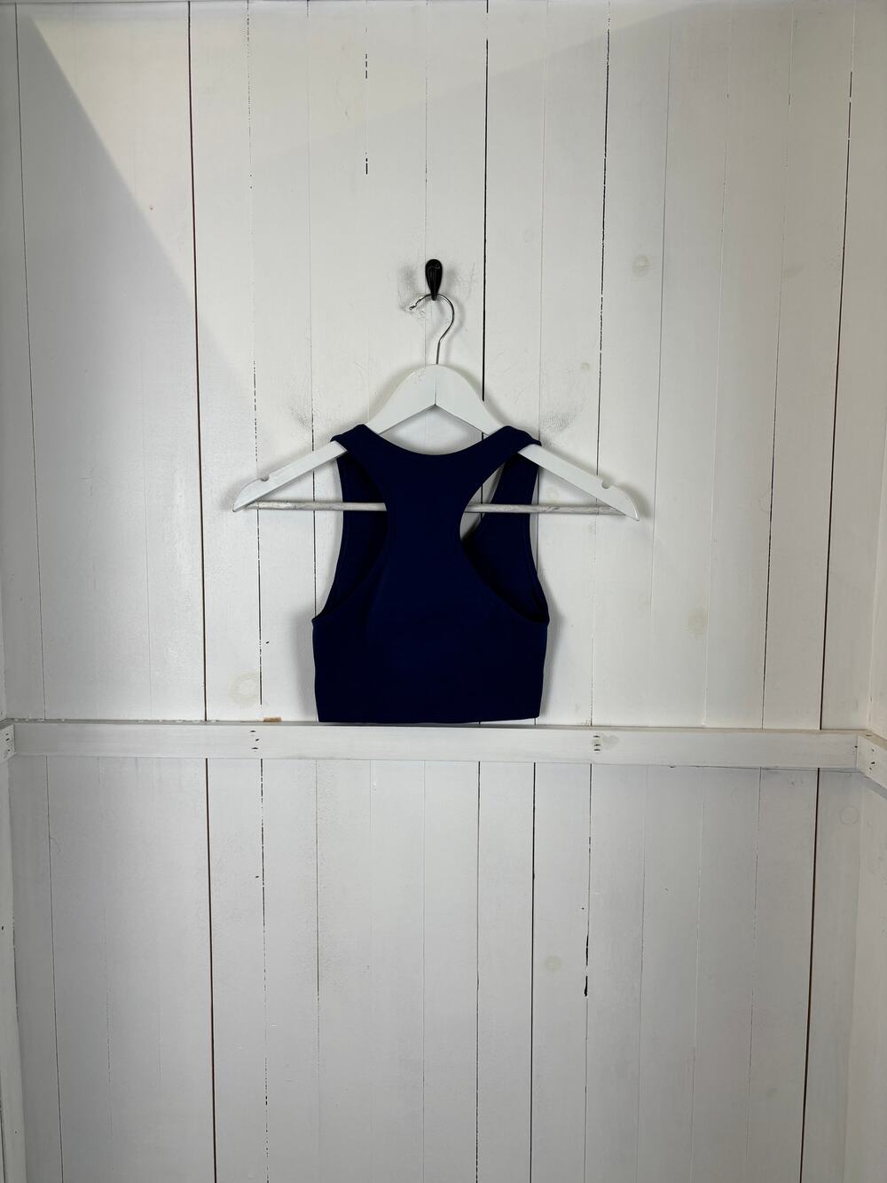 Nux Blue Sports Bra Medium New Without Tags